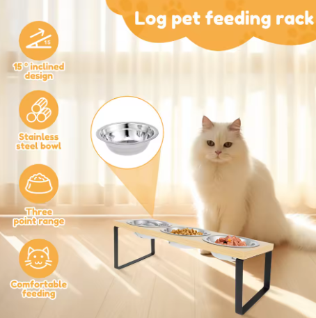 Elevated Pet Bowl Trio
