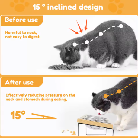 Elevated Pet Bowl Trio