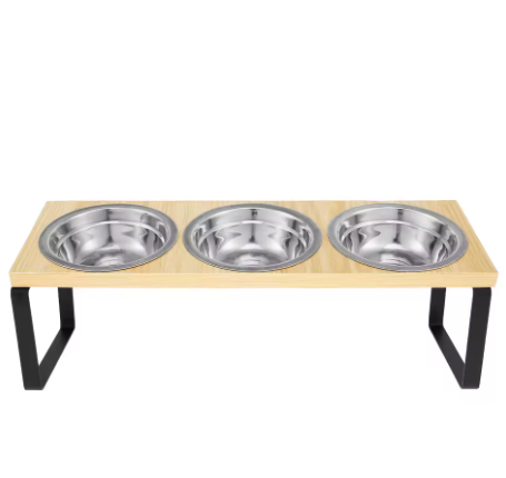 Elevated Pet Bowl Trio