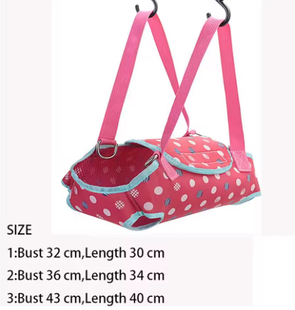 Polka Dot Pet Carrier Bag