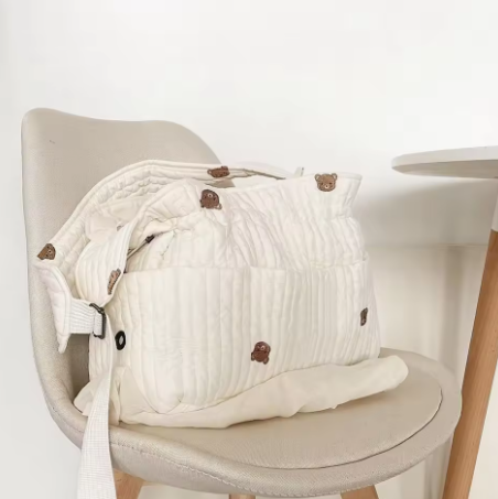 Cozy Cream Pet Travel Sling