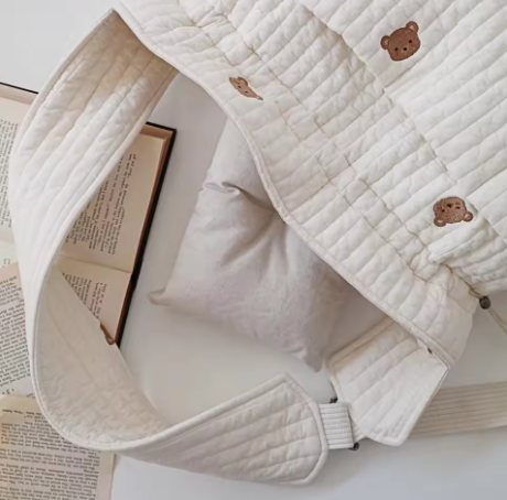 Cozy Cream Pet Travel Sling