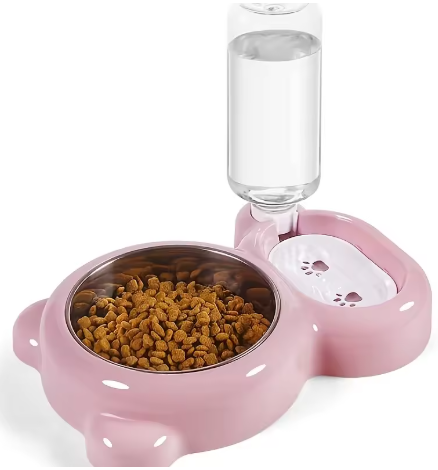 Double Cat Bowl Set