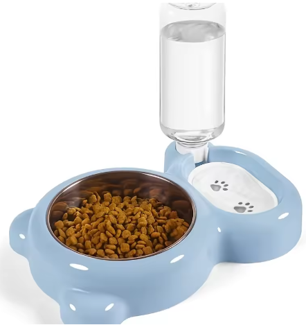 Double Cat Bowl Set