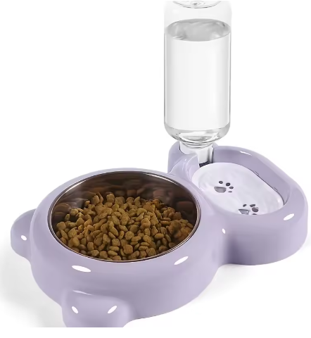 Double Cat Bowl Set