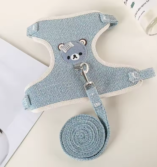 Bunny & Bear Pet Harness Leash Set
