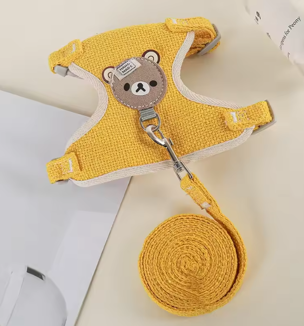 Bunny & Bear Pet Harness Leash Set