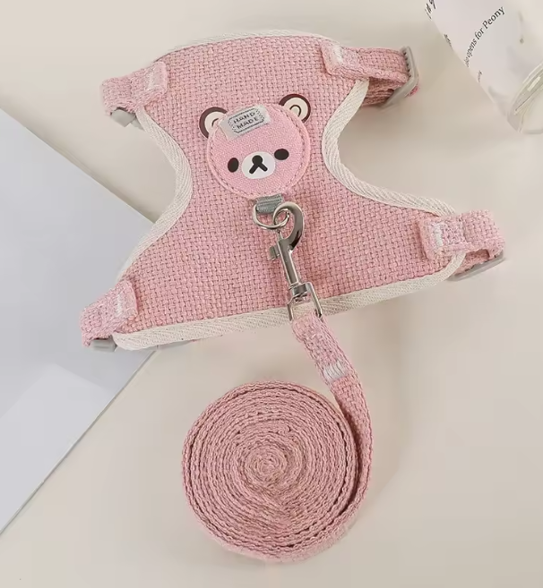 Bunny & Bear Pet Harness Leash Set