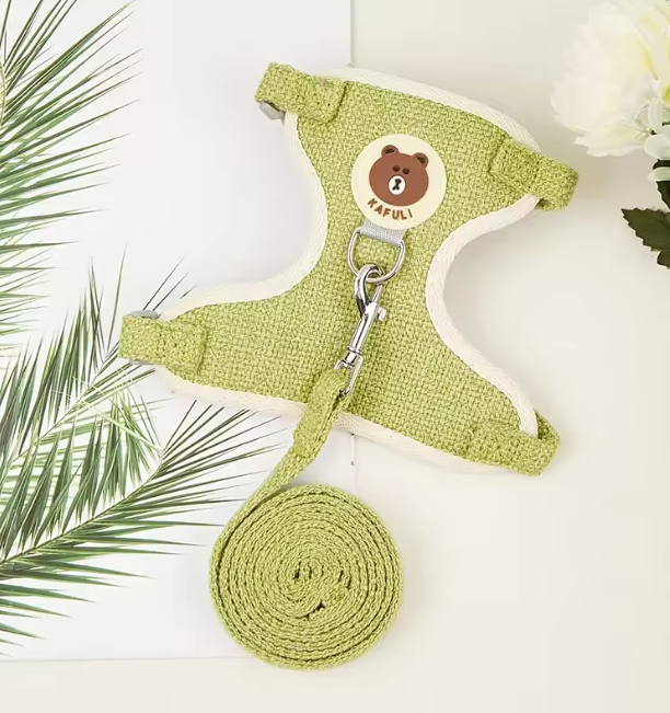 Bunny & Bear Pet Harness Leash Set