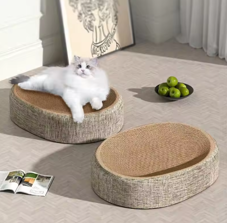Oval Scratching Nest Bed