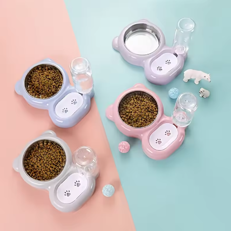 Double Cat Bowl Hydration Set