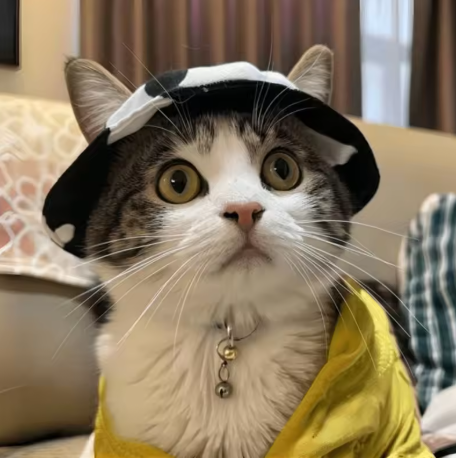 Cow Print Puppy Fisherman Hat