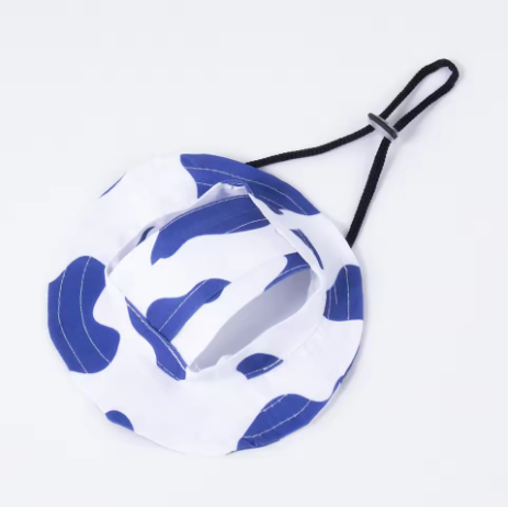 Cow Print Puppy Fisherman Hat