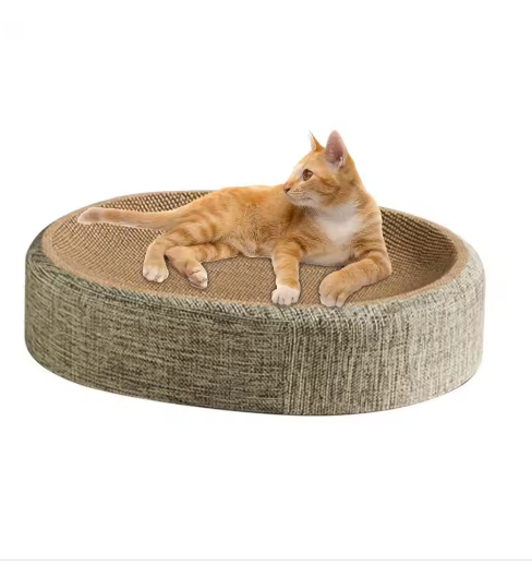 Oval Scratching Nest Bed