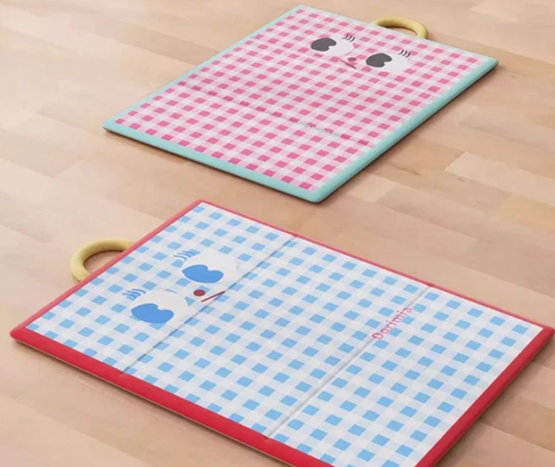 Gingham Cooling Pet Pad