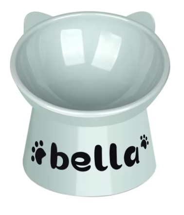 Personalized High-Foot Pet Bowl