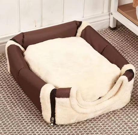 Foldable Plush Pet House