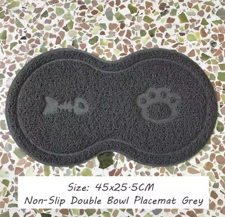 Elevated Ceramic Cat Feeder Set