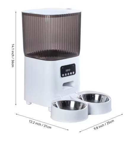 Smart Double Bowl Pet Feeder