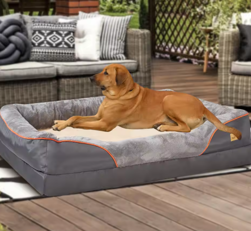 Orthopedic Bolster Foam Pet Bed