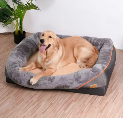 Orthopedic Bolster Foam Pet Bed