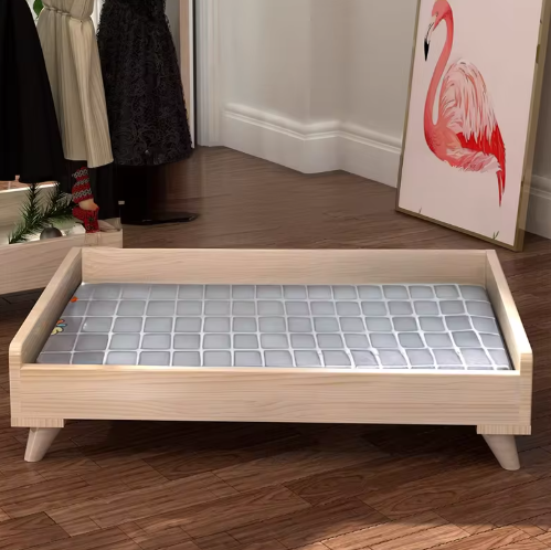 Solid Wood Pet Bed