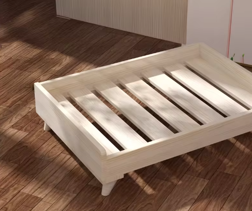 Solid Wood Pet Bed