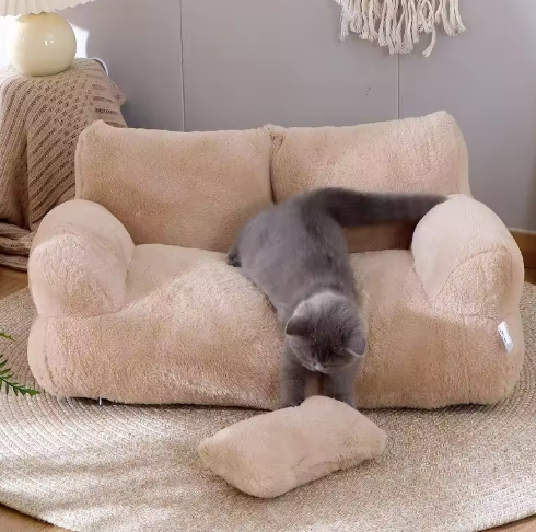 Luxury Plush Pet Sofa