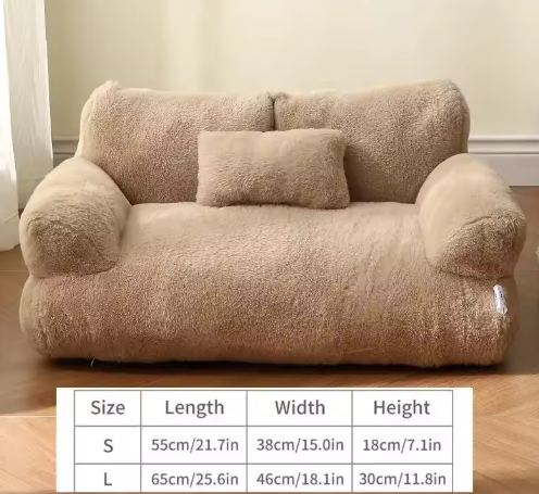 Luxury Plush Pet Sofa