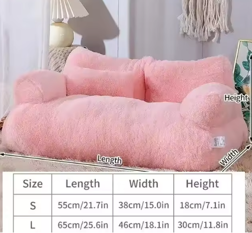Luxury Plush Pet Sofa
