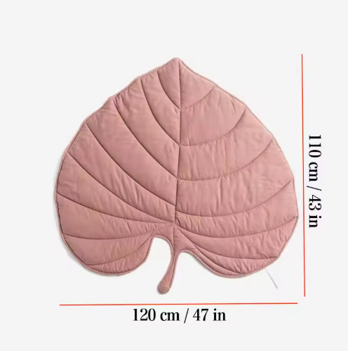 Leaf-Shaped Cooling Pet Mat