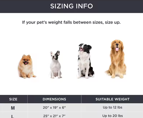 Square Plush Kennel Bed